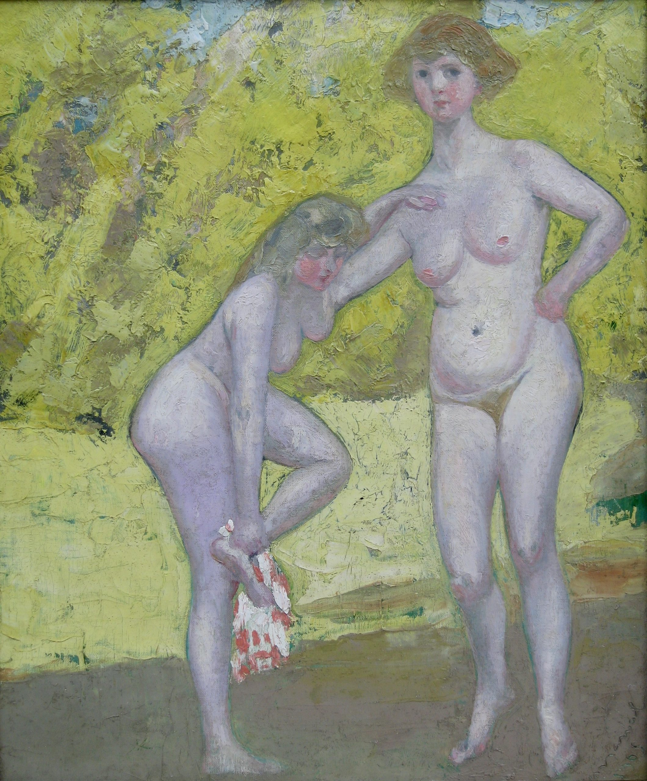 Jacqueline Marval (1866- 1932) Les baigneuses.JPG