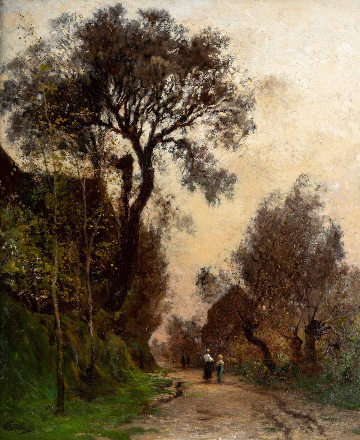 Henry Lerolle (1848- 1929) tableau impressionniste naturaliste