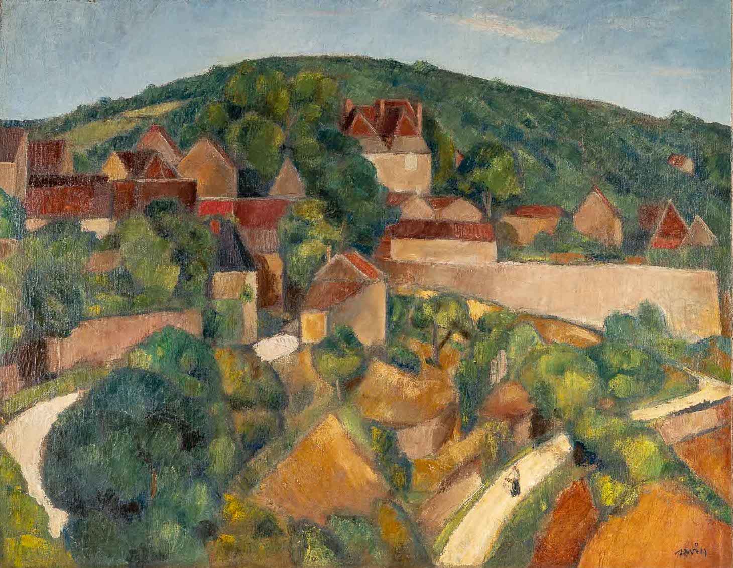 Maurice SAVIN (1894 -1973) Peinture cubiste