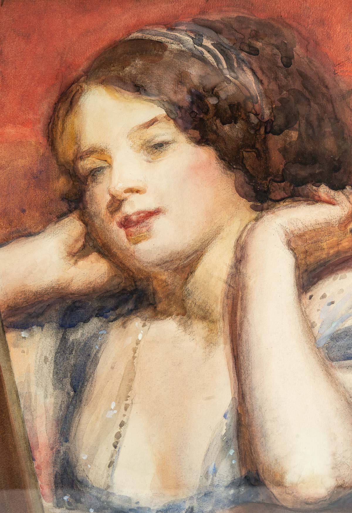 Joseph Marius AVY (1871 – 1939)jeune femme au miroir 2