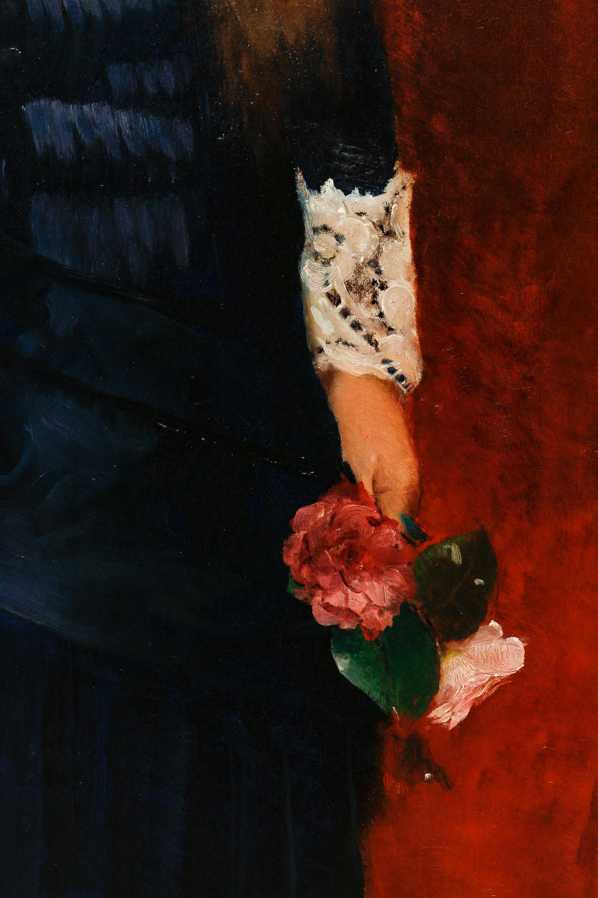 Victor DUYVER (1859 - 1939) Portrait de petite fille 5