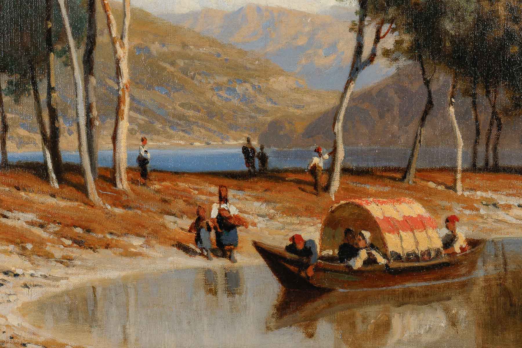 Karl GIRARDET (1813-1871) Le lac de Brienz 1