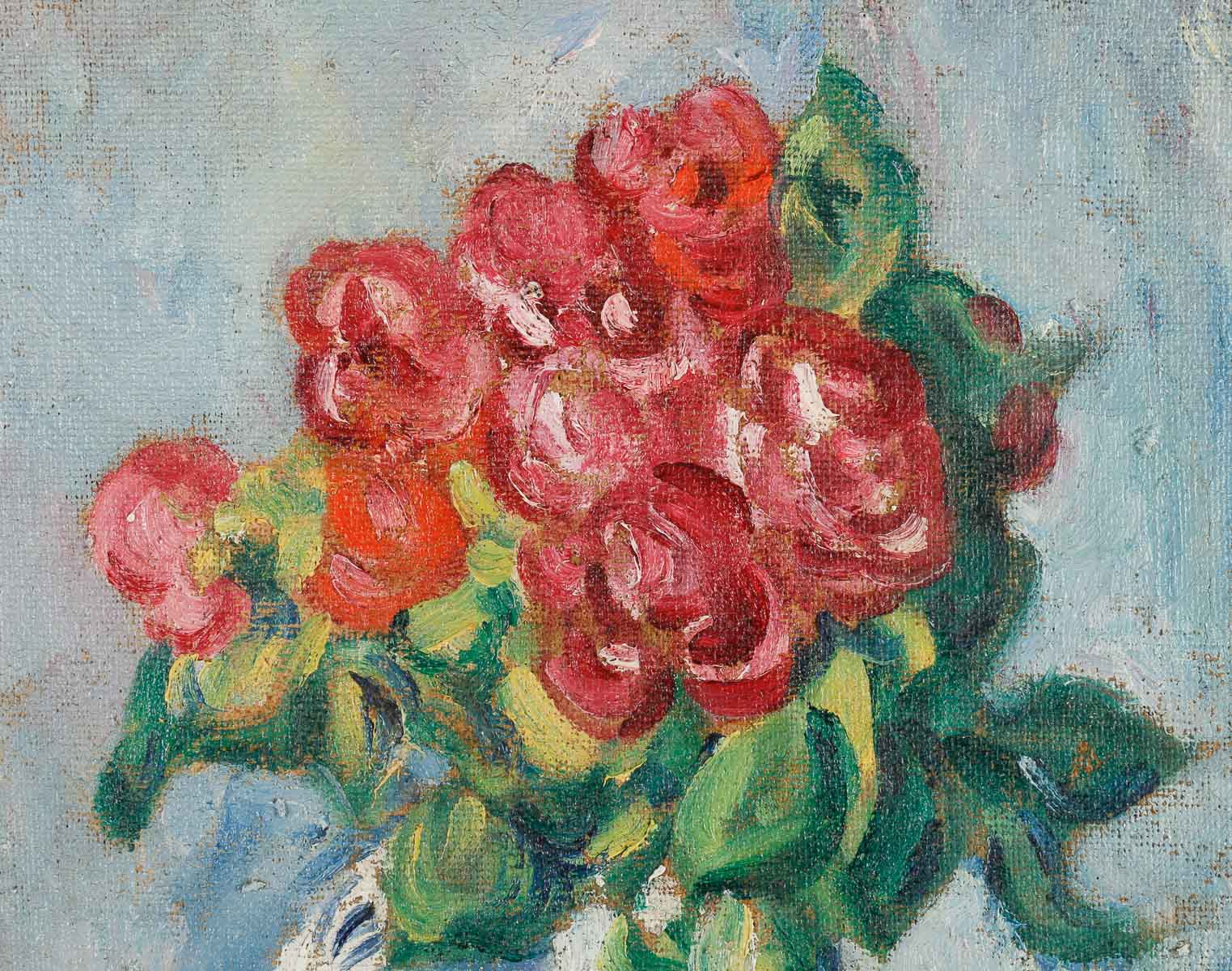 Louis VALTAT (1869 - 1952) Bouquet de fleurs 1