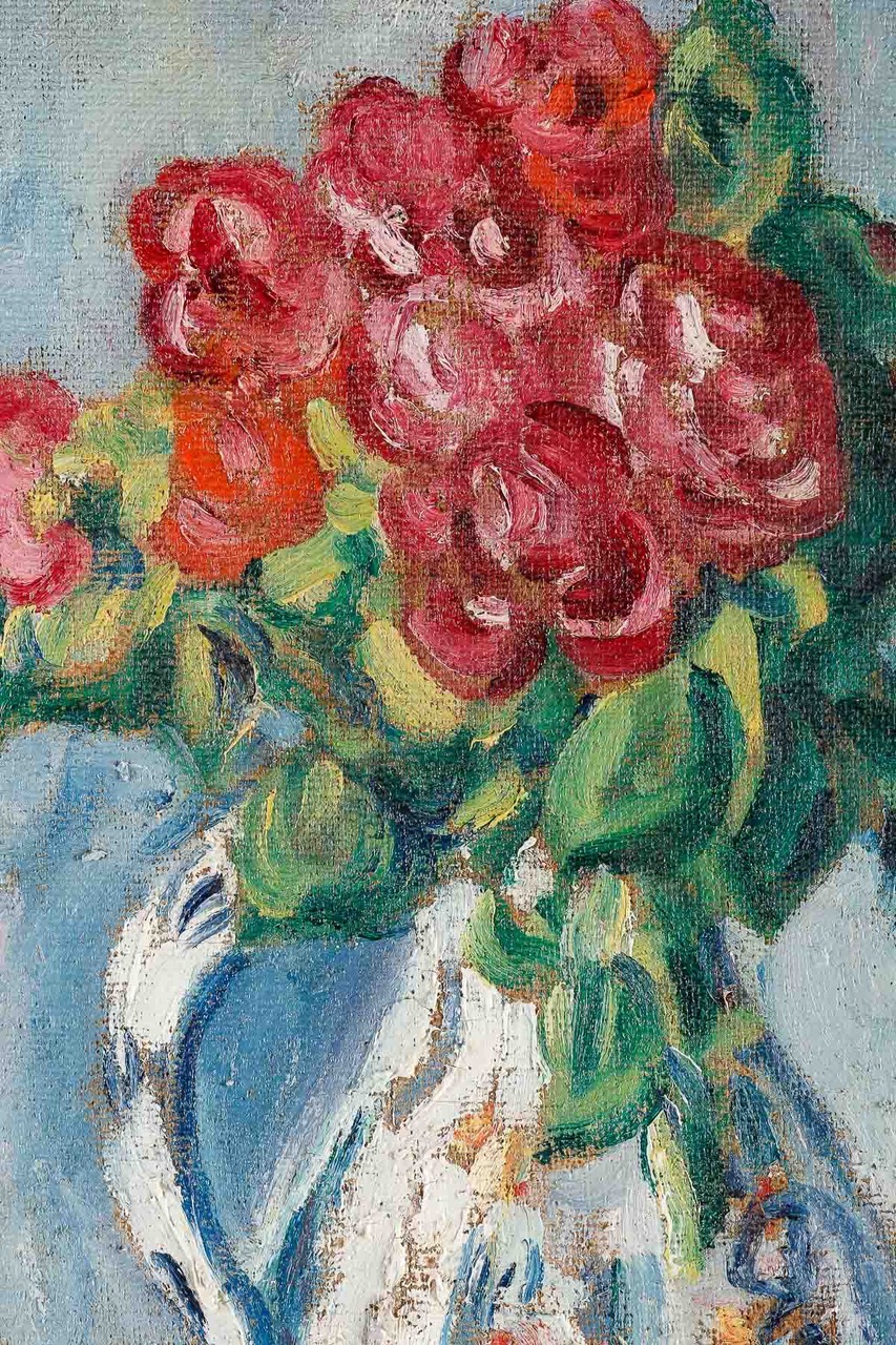 Louis VALTAT (1869 - 1952) Bouquet de fleurs.3