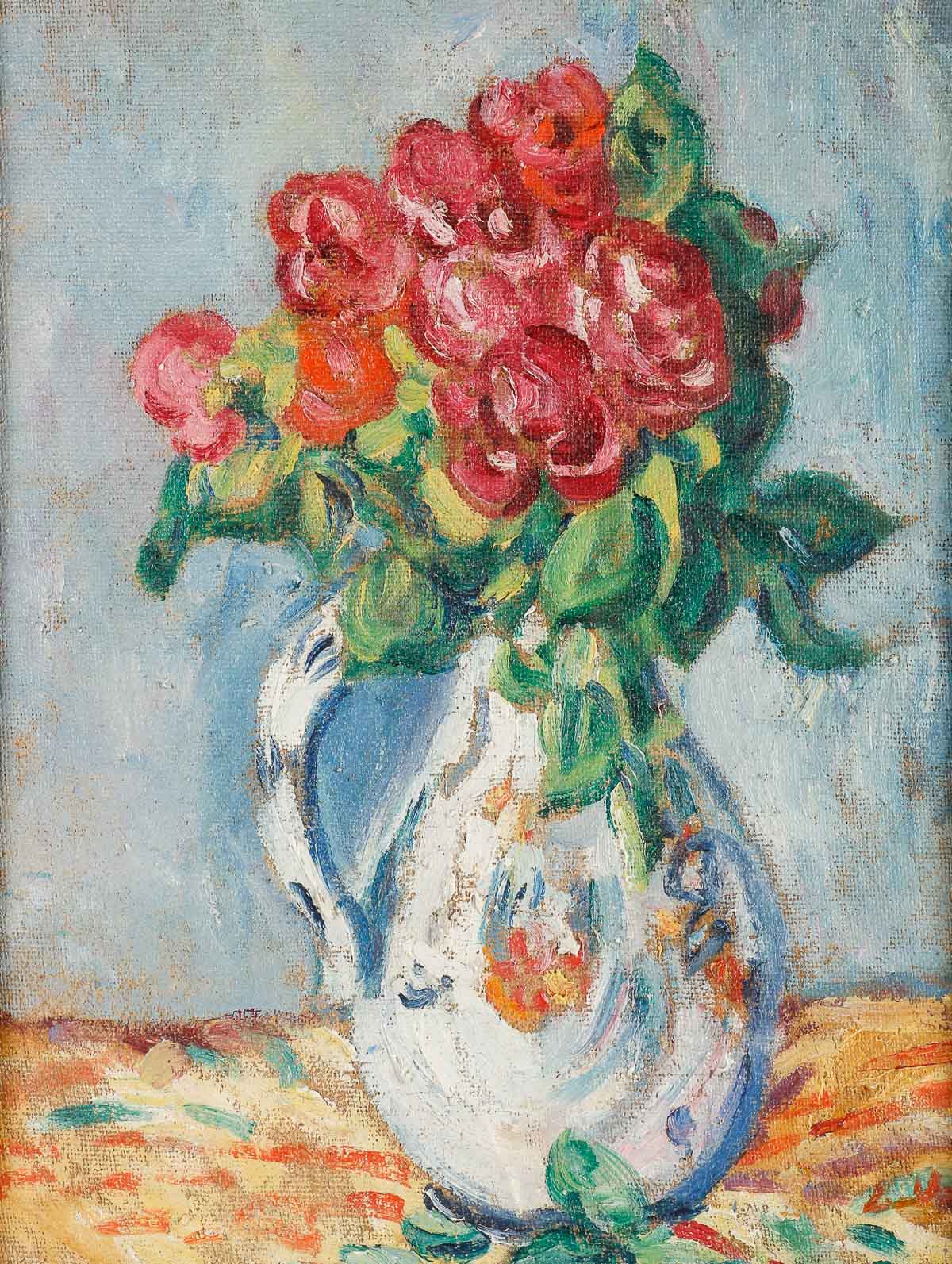 Louis VALTAT (1869 - 1952) Bouquet de fleurs