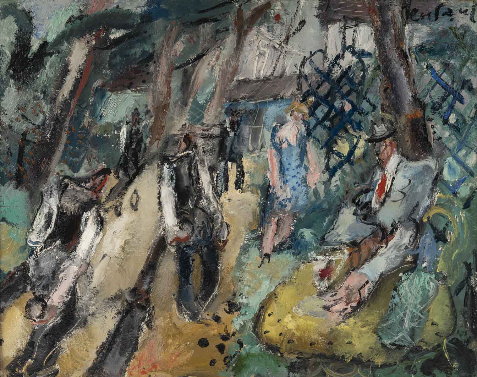 GEN PAUL (1895 - 1975)Les joueurs de boules