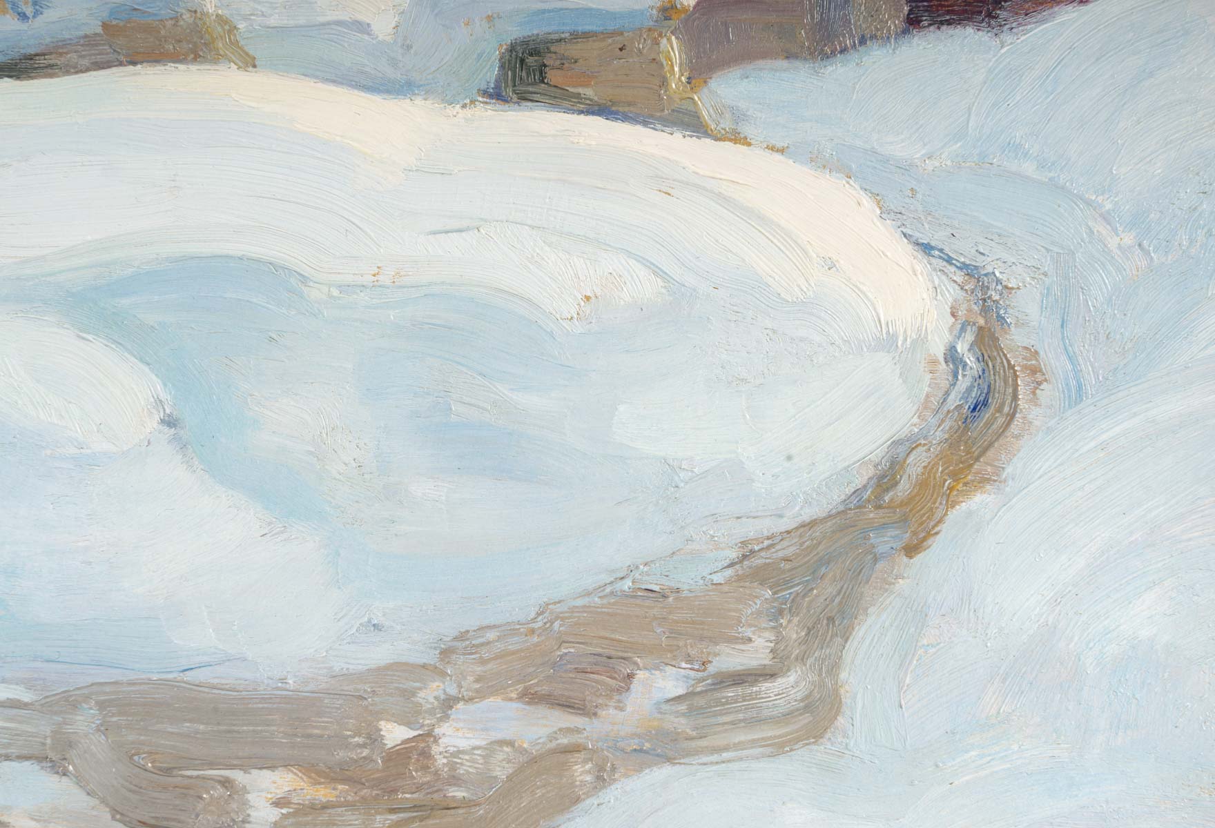 Jules Emile ZINGG (1882- 1942) Paysage de neige 6 Jules Emile ZINGG (1882- 1942) Paysage de neige 6