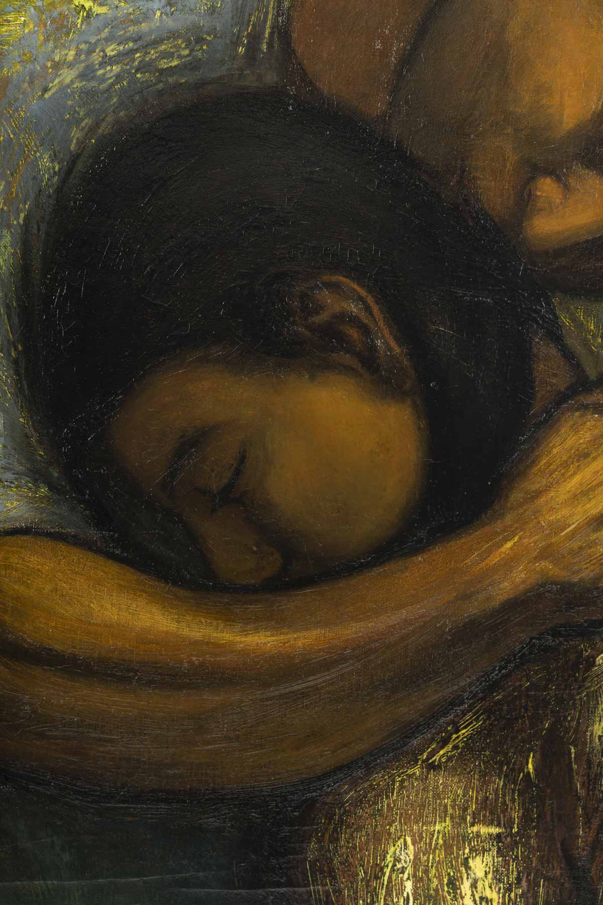 Noé CANJURA(1922-1970)L’étreinte 6 Noé CANJURA(1922-1970)L’étreinte 6