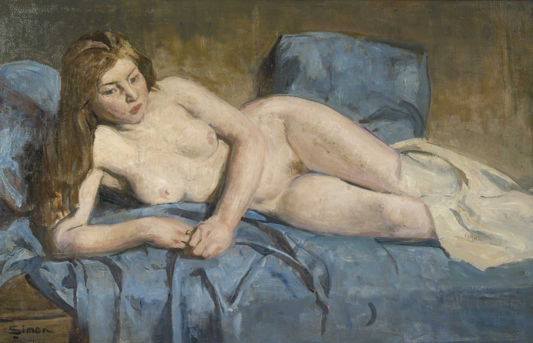 Lucien SIMON (1861–1945) Nu féminin