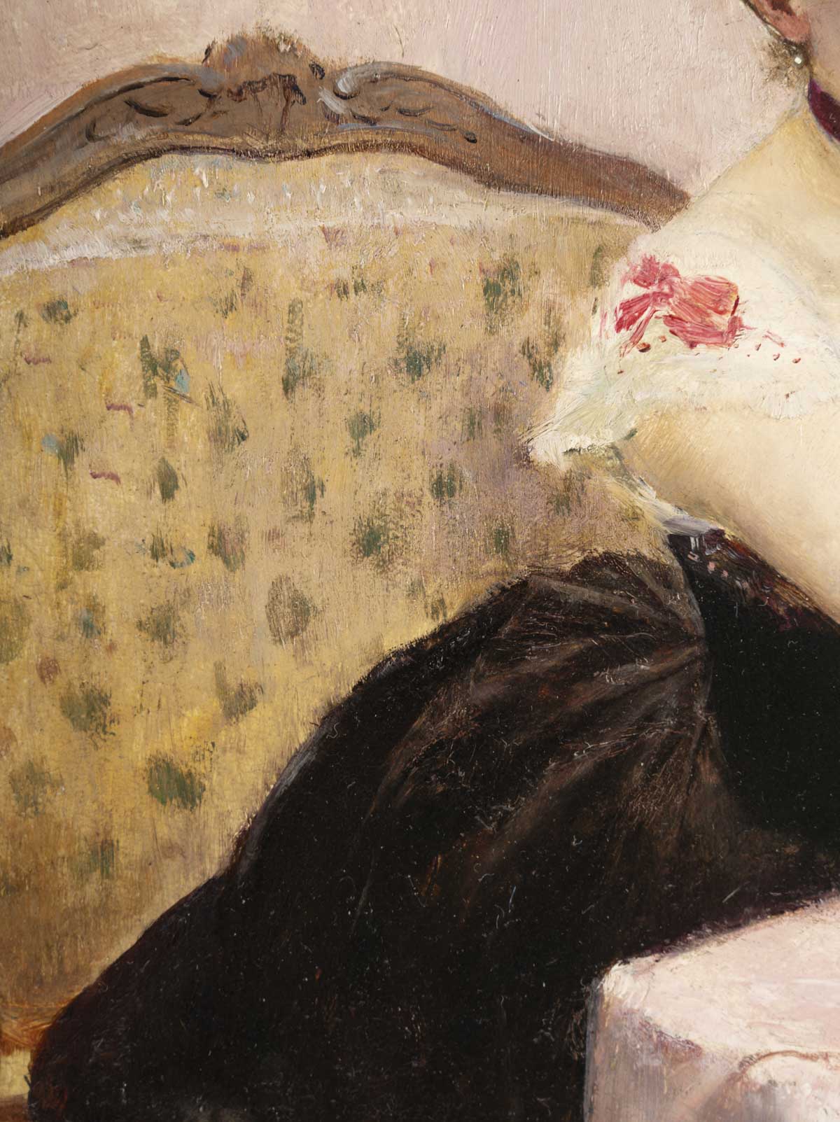 Georges-Antoine ROCHEGROSSE (1859 – 1938) Femme se poudrant 4 Georges-Antoine ROCHEGROSSE (1859 - 1938) Femme se poudrant 4